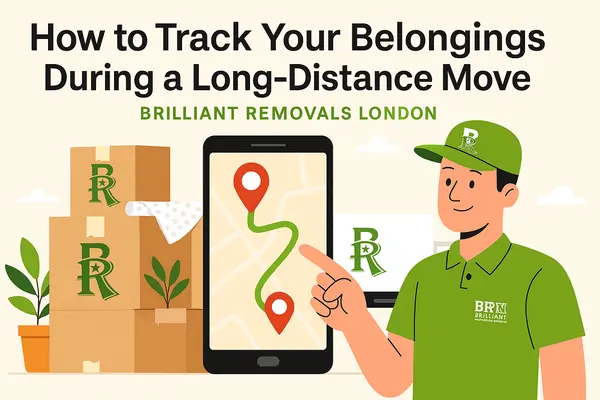 How to Track Your Belongings During a Long-Distance Move | Brilliant Removals London