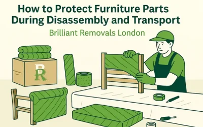 How to Protect Furniture Parts During Disassembly and Transport | Brilliant Removals London
