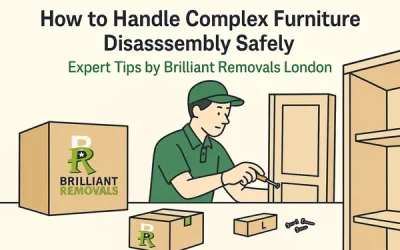 How to Handle Complex Furniture Disassembly Safely | Expert Tips by Brilliant Removals London