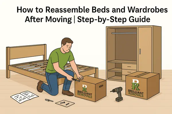 How to Reassemble Beds and Wardrobes After Moving | Step-by-Step Guide