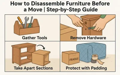 How to Disassemble Furniture Before a Move | Step-by-Step Guide