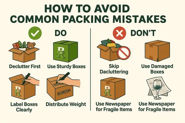 How to Avoid Common Packing Mistakes | Expert Moving Advice