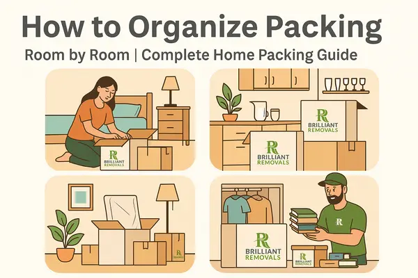 How to Organise Packing Room by Room