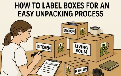 How to Label Boxes for an Easy Unpacking Process