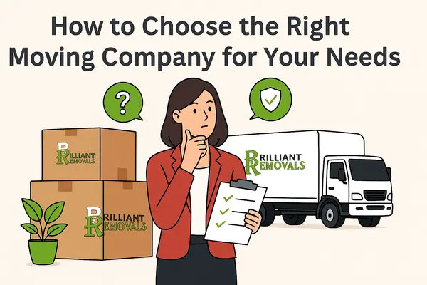 How to Choose the Right Moving Company for Your Needs