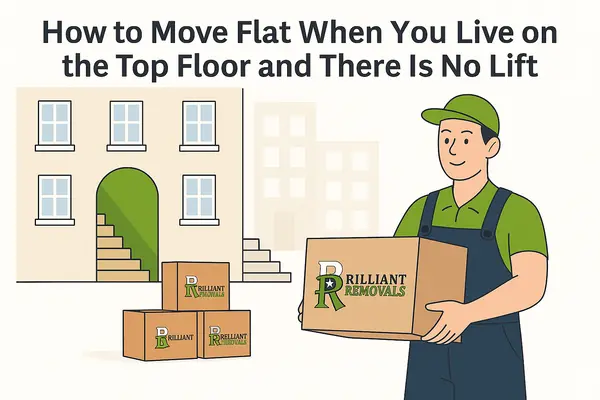 How to Move Flat When You Live on the Top Floor and There Is No Lift