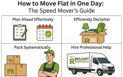 How to Move Flat in One Day: The Speed Movers Guide