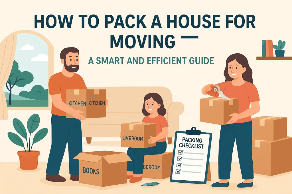 how to pack room by room checklist - Brilliant Removals