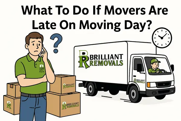 What to do if movers are late on moving day